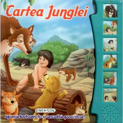 Cartea junglei. Citește și ascultă