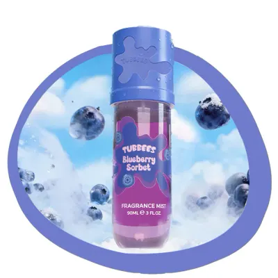 Body Mist Tubbees Blueberry Sorbet Unisex, 90 ml
