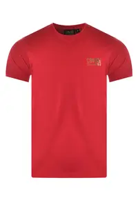 Tricou barbati - D001063-B001 - rosu - bumbac