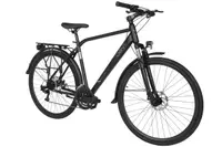Bicicletă tekking Davi Adventuro, 28″, 160-185 cm, 21 viteze, Negru