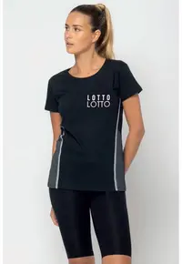 Pijama cu colanti scurti - Negru