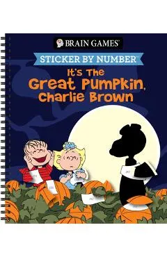 Brain Games - Sticker by Number: It's the Great Pumpkin, Charlie Brown