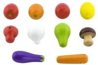 Set din lemn Viga - Fructe și legume
