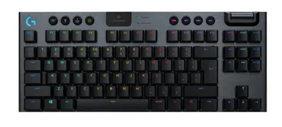 Tastatura mecanica Logitech - G915 TKL, linear, neagra