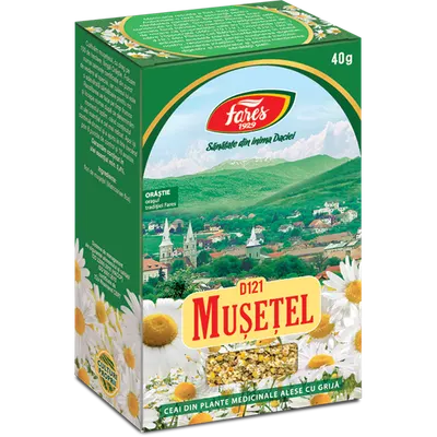 Musetel, flori, D121, ceai la punga, Fares | 40G