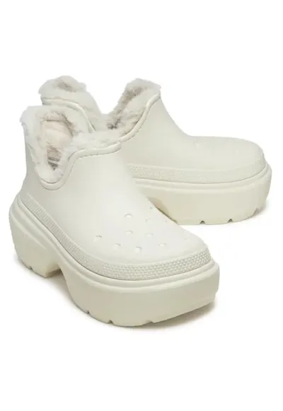 Saboti Izolati Platforma Femei - Stomp Lined Shorty Boot - Bej