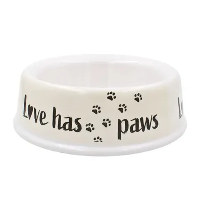 Bol melamină pentru câini 1,5L Love has paws