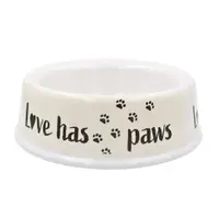 Bol melamină pentru câini 1,5L Love has paws