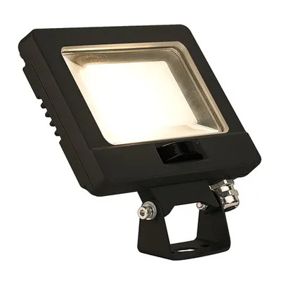 Corp iluminat de perete, aplica, lumini SPOODI 13 de perete, negru cu LED-uri in aer liber montat pe suprafata de perete de lumina, 11W, negru, 3000K