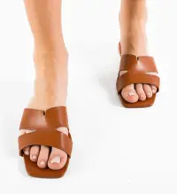 Papuci dama Chandra Camel