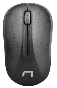 Mouse Natec - Toucan, optică, wireless, neagră/gri