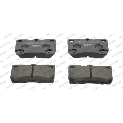 Set placute frana, frana disc FERODO FDB4001