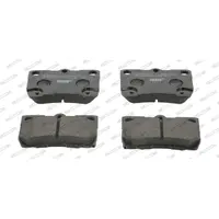 Set placute frana, frana disc FERODO FDB4001