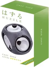Puzzle logic metalic Hanayama - Cast Puzzle Dice Huzzle