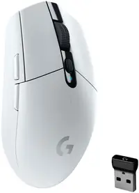 Mouse gaming Logitech - G305 Lightspeed, optic, alb