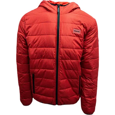 Geaca barbati DC Shoes Turner Puffer Hooded, Rosu