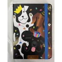 Lined Journal with Party Dogs