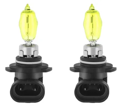 Set 2 becuri LED auto H11 de 12V 100W 6000K HOD galbene XENON