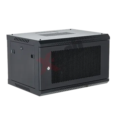 Cabinet metalic de perete 19', tip rack wallmount, 9U 600x800 mm, Xcab A3 Negru