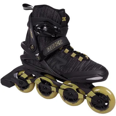 Rolele Roces Warp Thread Tif negru-verde