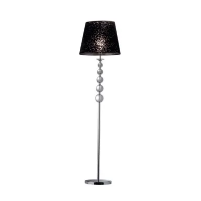 Lampa de podea Step,1 bec, dulie E27, D:430 mm, H:1660 mm, Negru