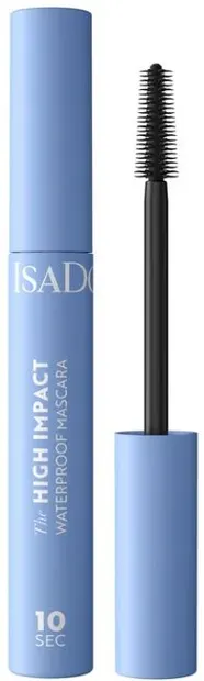 IsaDora Rimel rezistent la apă 10 Sec High Impact, 01 Black, 9 ml