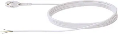 Cordon prelungitor H05VV-F 3G1, 3m, Alb
