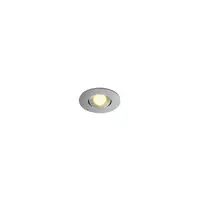 Spot incastrat, NEW TRIA 45 Ceiling lights, aluminium LED, 3000K, round, brushed aluminium, 30°, incl. driver, clip springs,
