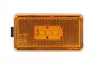 Lumina delimitare stanga dreapta, portocaliu, LED, inaltime 55mm; latime 103mm; adancime 28mm fara prindere, 24V potrivit SCANIA G I, P I, R I, T 01.03-05.19