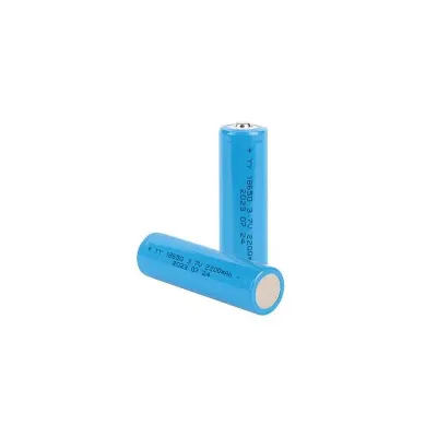 Acumulator Li-Ion 18650, capacitate 2200mAh, 3.7V, albastru