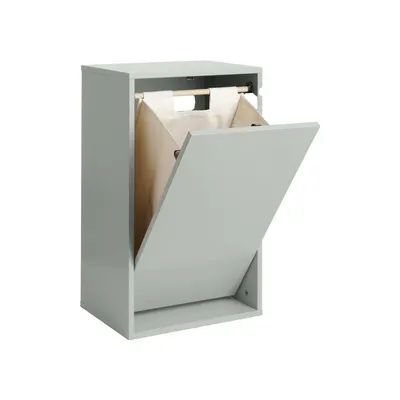 Coș de rufe albastru prăfuit de montat pe perete Laundry Box – ReCollector