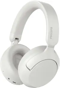 Căști wireless cu microfon Philips – TAH6000, ANC, alb