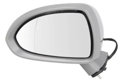 Oglinda stanga potrivit OPEL CORSA D, CORSA E 2006-2014 - electrica, asferic, incalzita, crom, grunduita