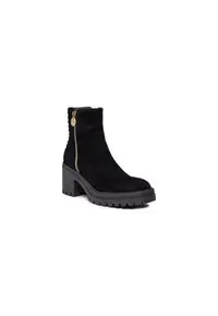 Ghete dama 303258511 - Piele naturala - 36 EU - Negru