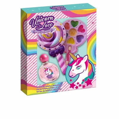 Set machiaj copii, Lorenay, Cartoon, 9 piese, multicolor