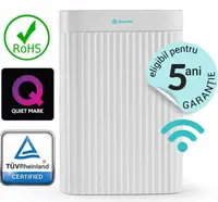 Dezumidificator si Purificator AlecoAir D14 ARIO,12 l /24h, WiFi, Lampa UV-C, Ionizare, TRUE HEPA + Carbon, Uscare Rufe
