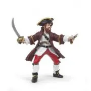 Figurina Piratul Barba Rosie, Papo