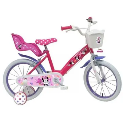 Bicicleta copii 4-6 ani, 16 inch, Minnie Cutest, Denver 21715MNC16
