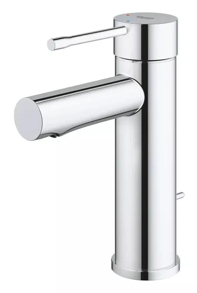 Baterie lavoar Grohe Essence 24183001, racord 3/8 inch, M, 174 mm, pornire rece, ventil, Crom lucios