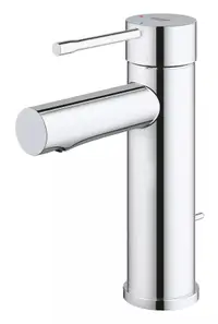 Baterie lavoar Grohe Essence 24183001, racord 3/8 inch, M, 174 mm, pornire rece, ventil, Crom lucios