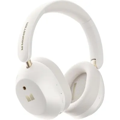 Handsfree Bluetooth Monster Persona 6th, MultiPoint, A2DP, ANC, Alb