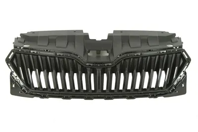 Grila radiator potrivit SKODA FABIA III 1.0-1.6 2014-2022 dupa 2018 - (negru)