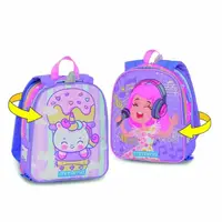 Ghiozdan prescolari, 31.5x25.5x9cm, 2 fete, unicorn/fetita, Mitama