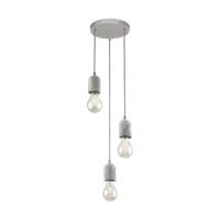 Lampa suspendata SILVARES grey 220-240V,50/60Hz