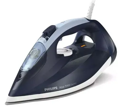 Fier de călcat Philips - DST7030/20, 2800W, 50 g/min, albastru închis