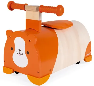 Hamster din lemn pentru călărit Janod