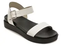 Sandale GRYXX albe, 376201, din piele naturala