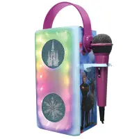 Boxa wireless cu microfon si lumini, Lexibook, Disney Frozen