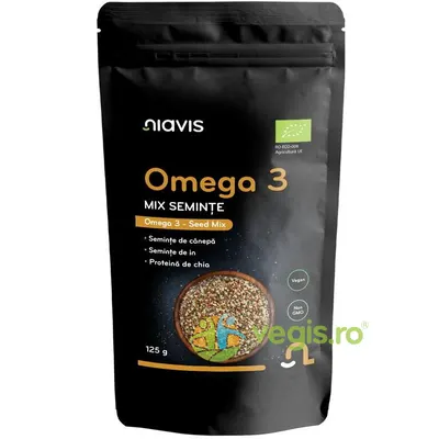 Omega 3 Mix Seminte Ecologice/Bio 125g