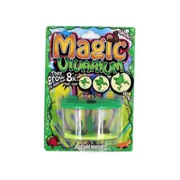 Mini acvariu verde Magic Vivarium serpi